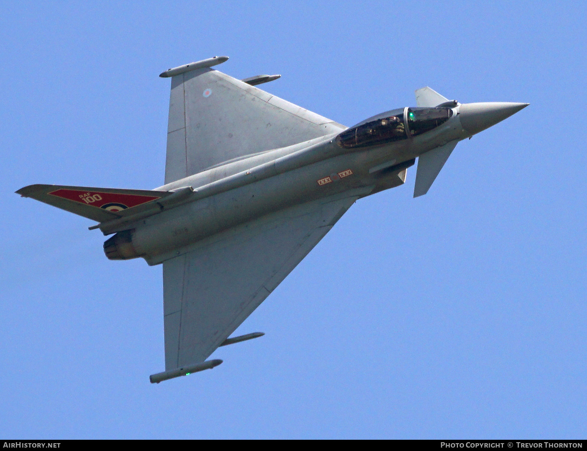 Aircraft Photo of ZK318 | Eurofighter EF-2000 Typhoon FGR4 | UK - Air Force | AirHistory.net #341446