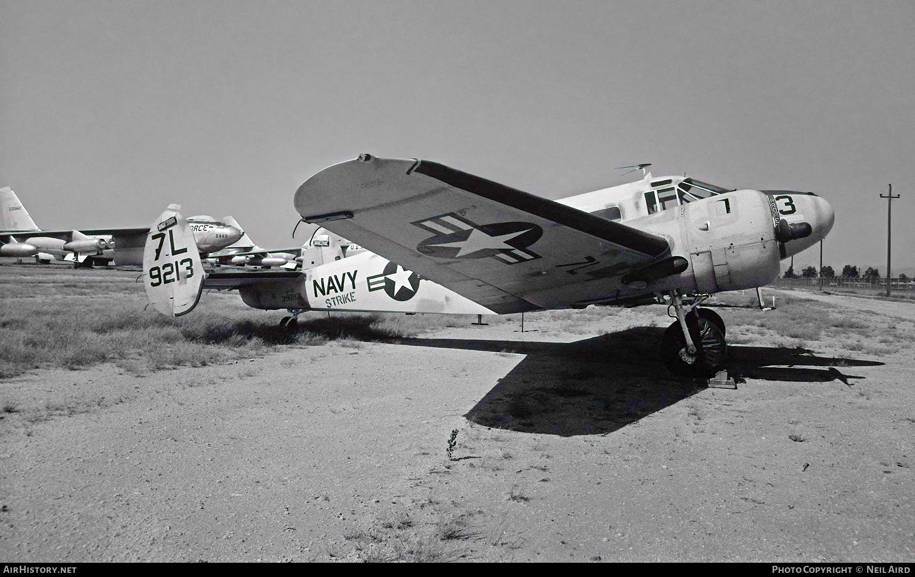 Aircraft Photo of 39213 / 9213 | Beech UC-45J Expeditor | USA - Navy | AirHistory.net #341453