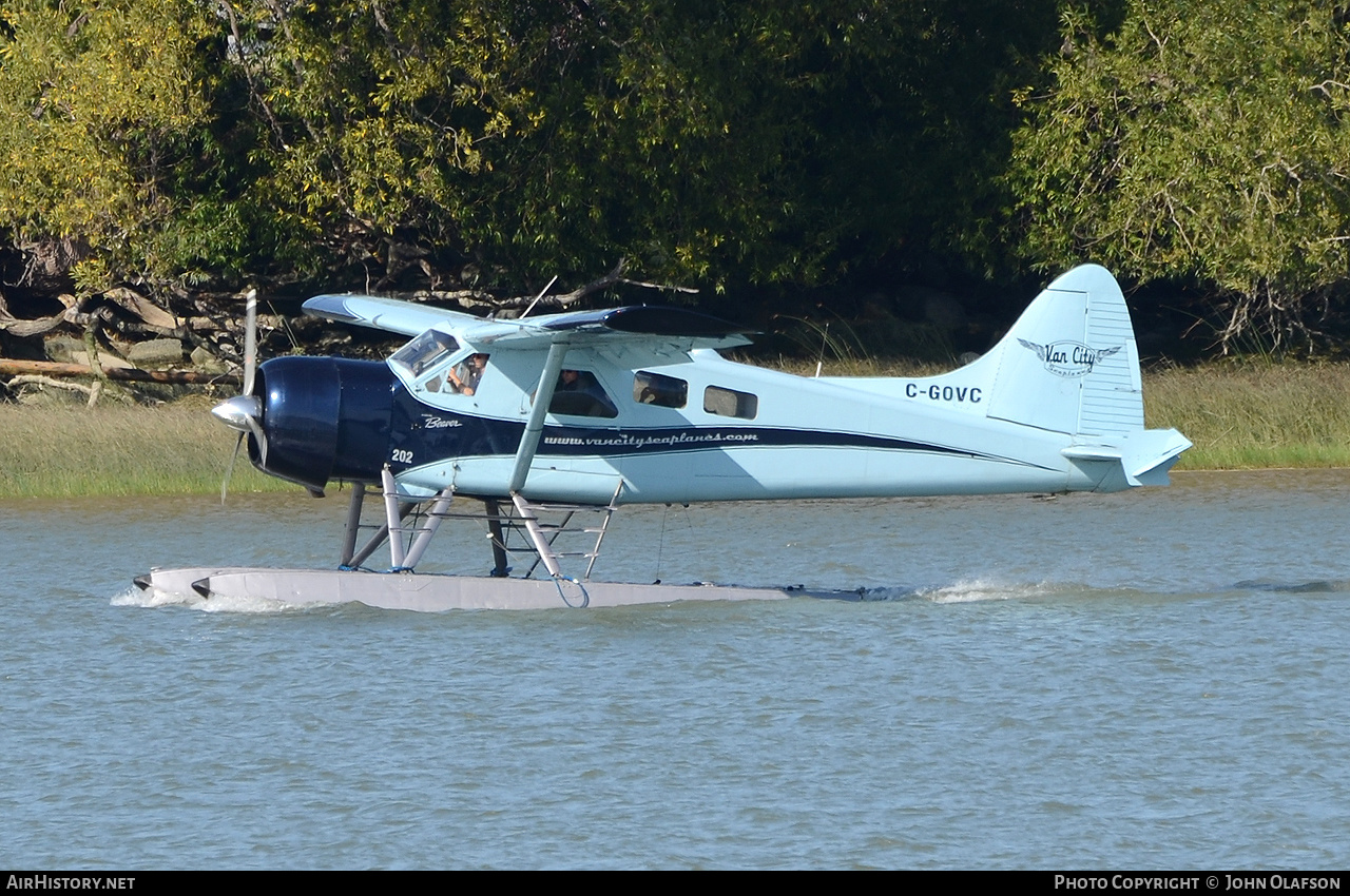 Aircraft Photo of C-GOVC | De Havilland Canada DHC-2 Beaver Mk.1 | Van City Seaplanes | AirHistory.net #341459