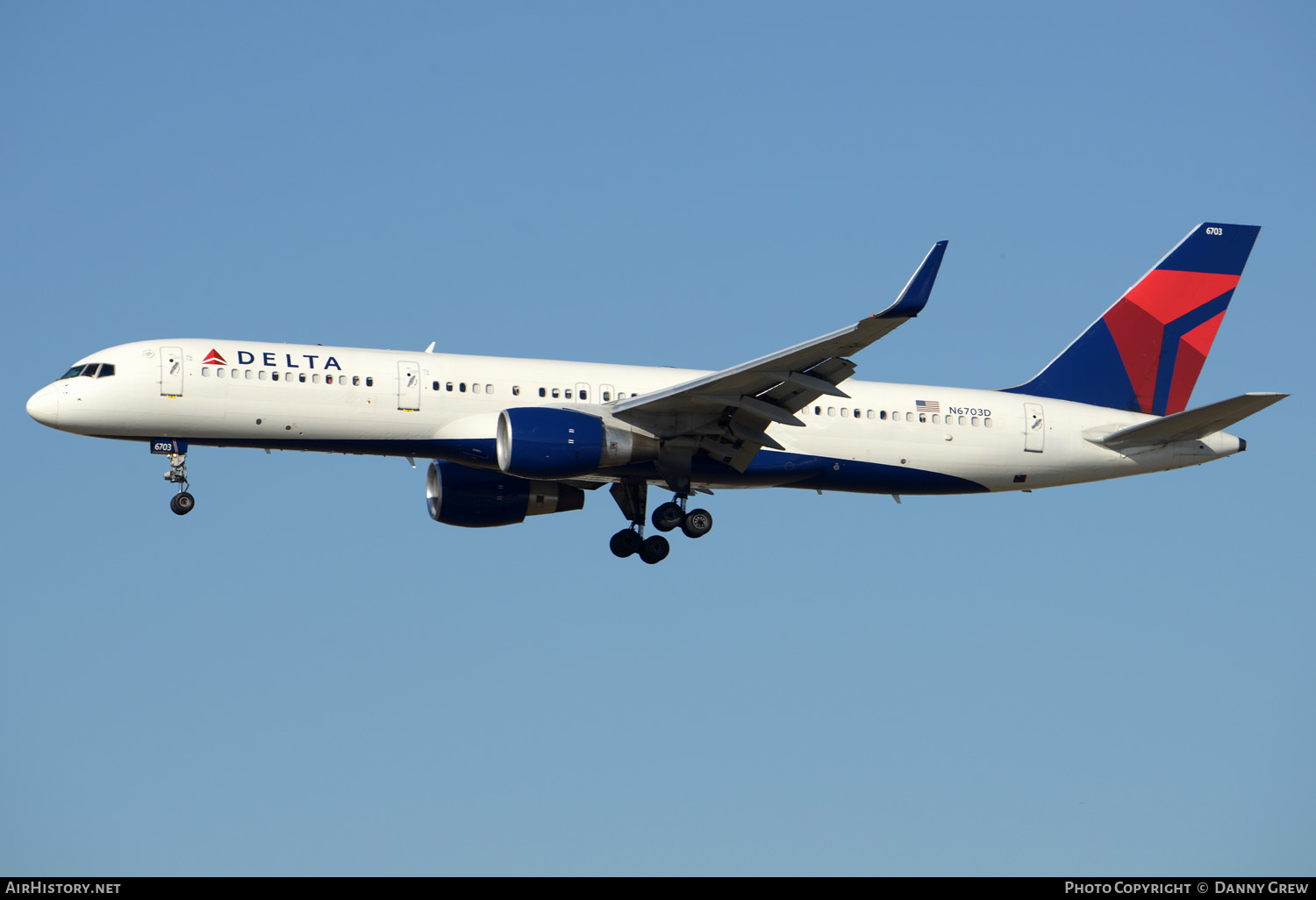 Aircraft Photo of N6703D | Boeing 757-232 | Delta Air Lines | AirHistory.net #341490