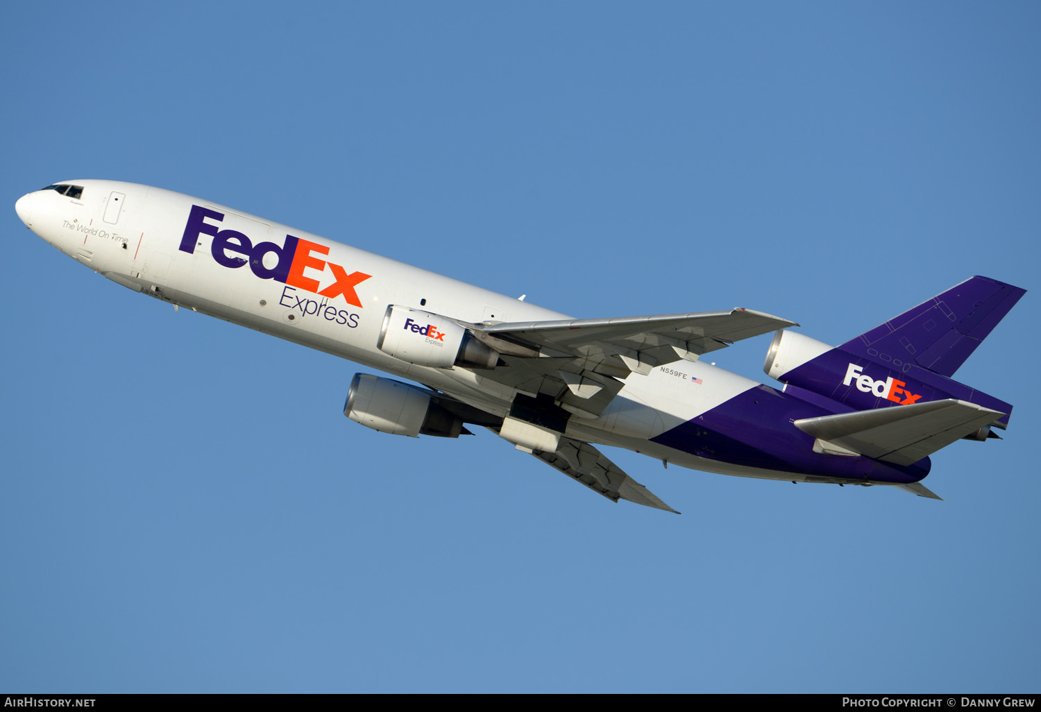 Aircraft Photo of N559FE | Boeing MD-10-10F | FedEx Express | AirHistory.net #341501