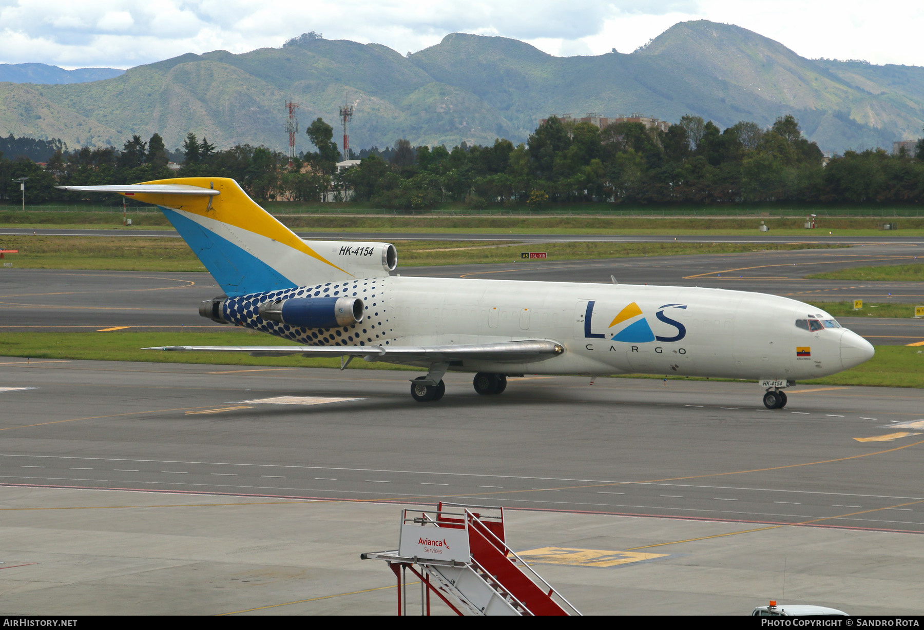 Aircraft Photo of HK-4154 | Boeing 727-51(F) | Líneas Aéreas Suramericanas - LAS Cargo | AirHistory.net #341518