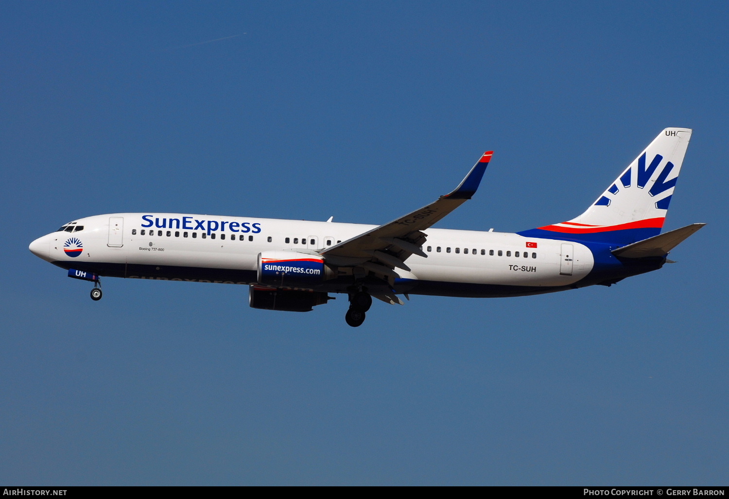 Aircraft Photo of TC-SUH | Boeing 737-8CX | SunExpress | AirHistory.net #341527