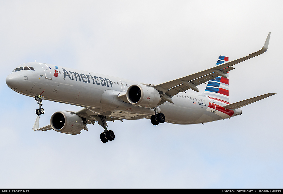 Aircraft Photo of N422AN | Airbus A321-253NX | American Airlines | AirHistory.net #341530