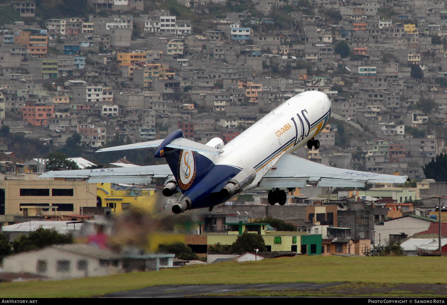 Aircraft Photo of HK-4401 | Boeing 727-2X3/Adv(F) | Líneas Aéreas Suramericanas - LAS | AirHistory.net #341541