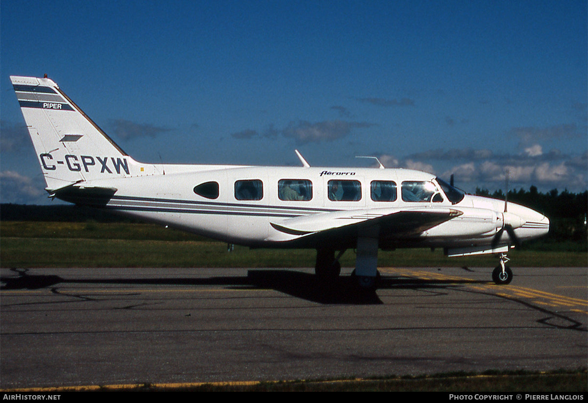 Aircraft Photo of C-GPXW | Piper PA-31-350 Navajo Chieftain | Aeropro | AirHistory.net #341546