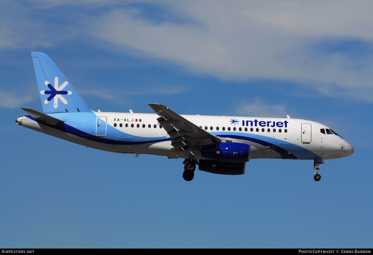 Aircraft Photo of XA-ALJ | Sukhoi SSJ-100-95B Superjet 100 (RRJ-95B) | Interjet | AirHistory.net #341555