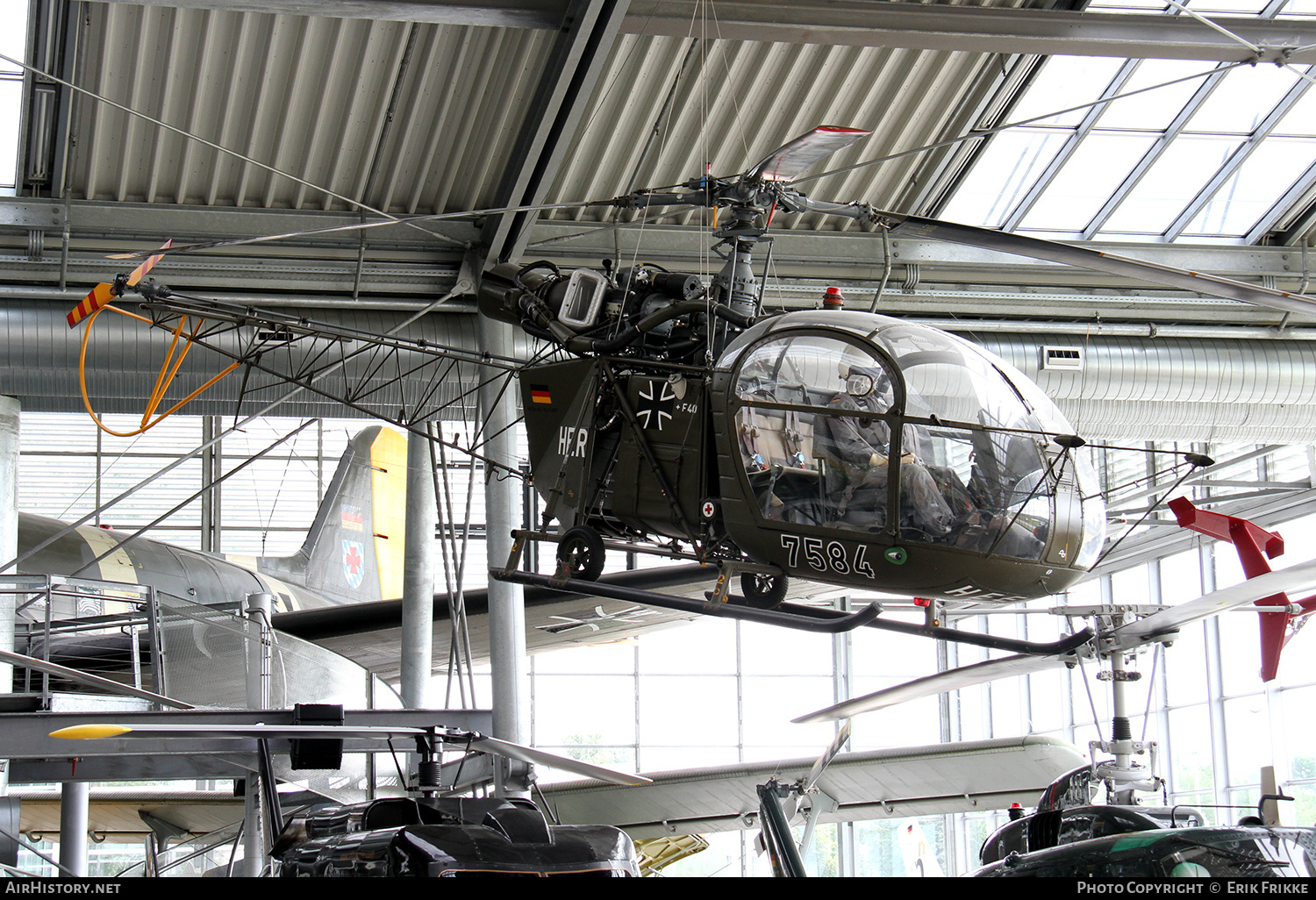 Aircraft Photo of 7584 | Sud SE-3130 Alouette II | Germany - Army | AirHistory.net #341559