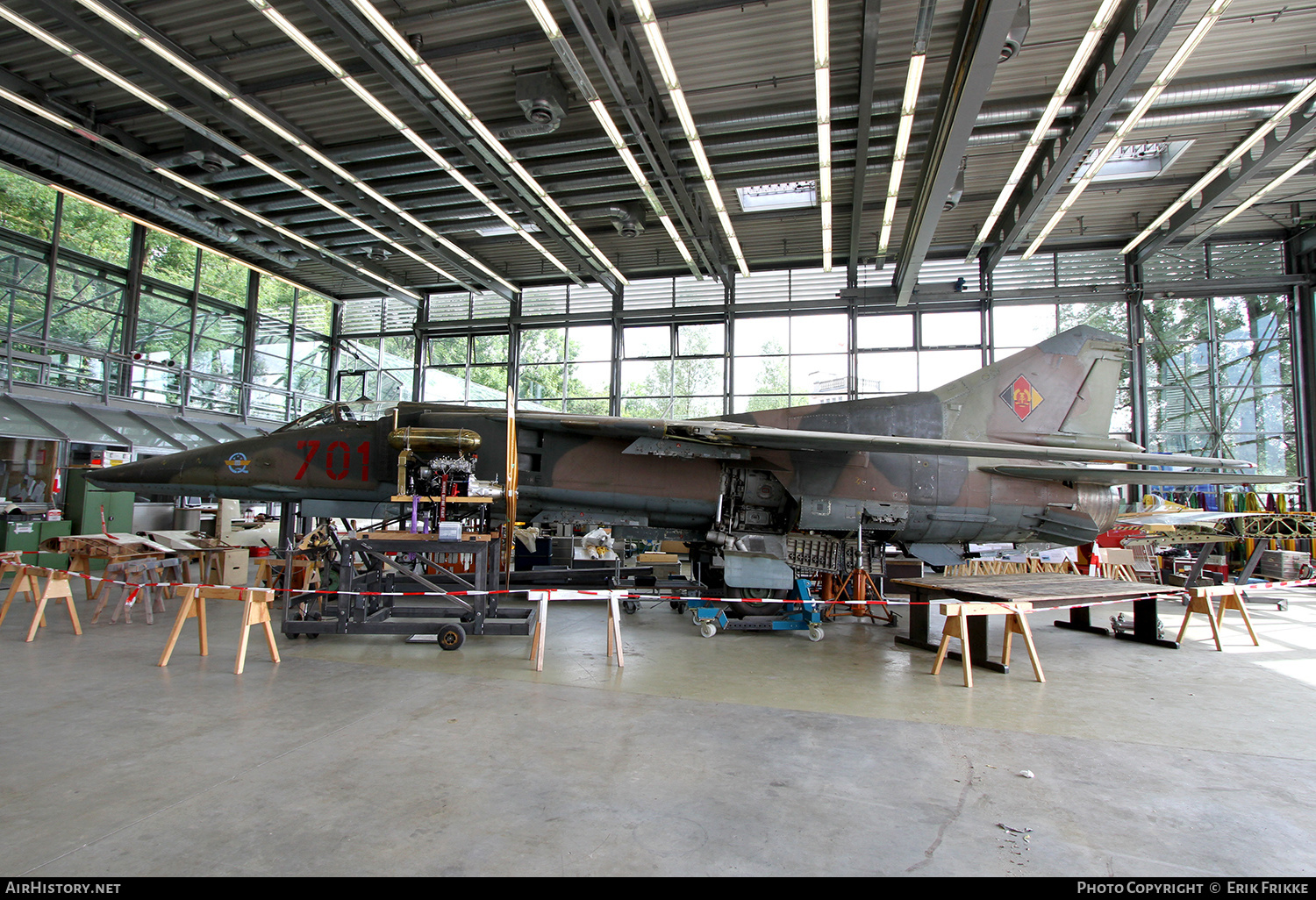 Aircraft Photo of 701 | Mikoyan-Gurevich MiG-23BN | East Germany - Air Force | AirHistory.net #341562