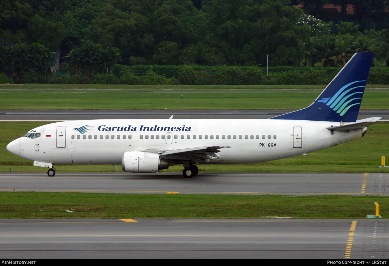 Aircraft Photo of PK-GGV | Boeing 737-3Q8 | Garuda Indonesia | AirHistory.net #341578