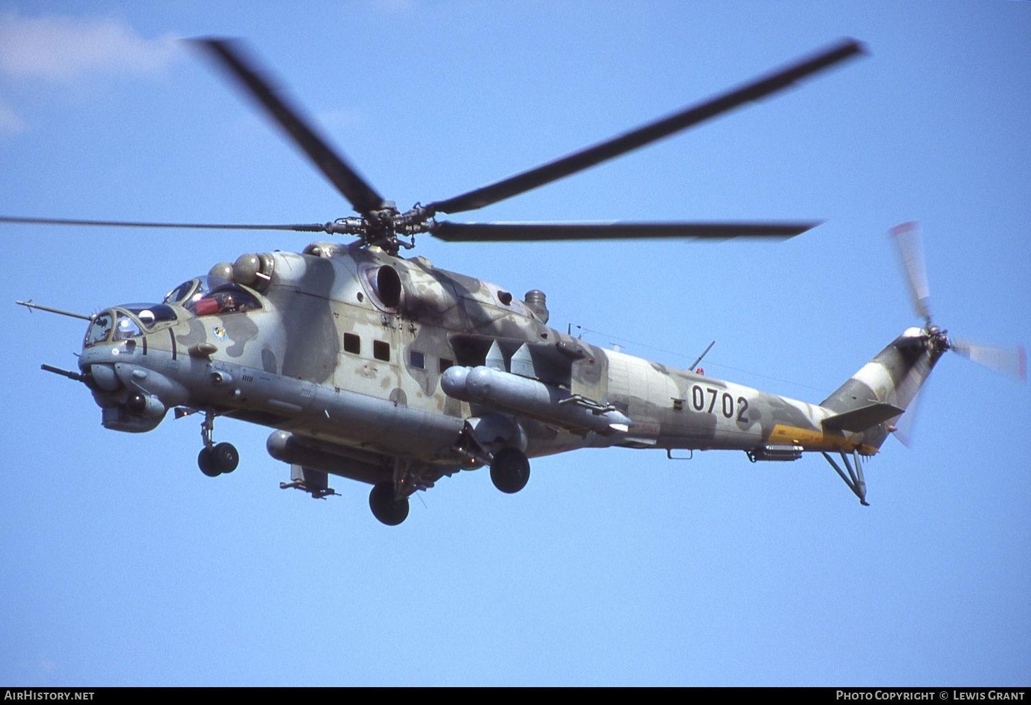 Aircraft Photo of 0702 | Mil Mi-24V | Czechia - Air Force | AirHistory.net #341586