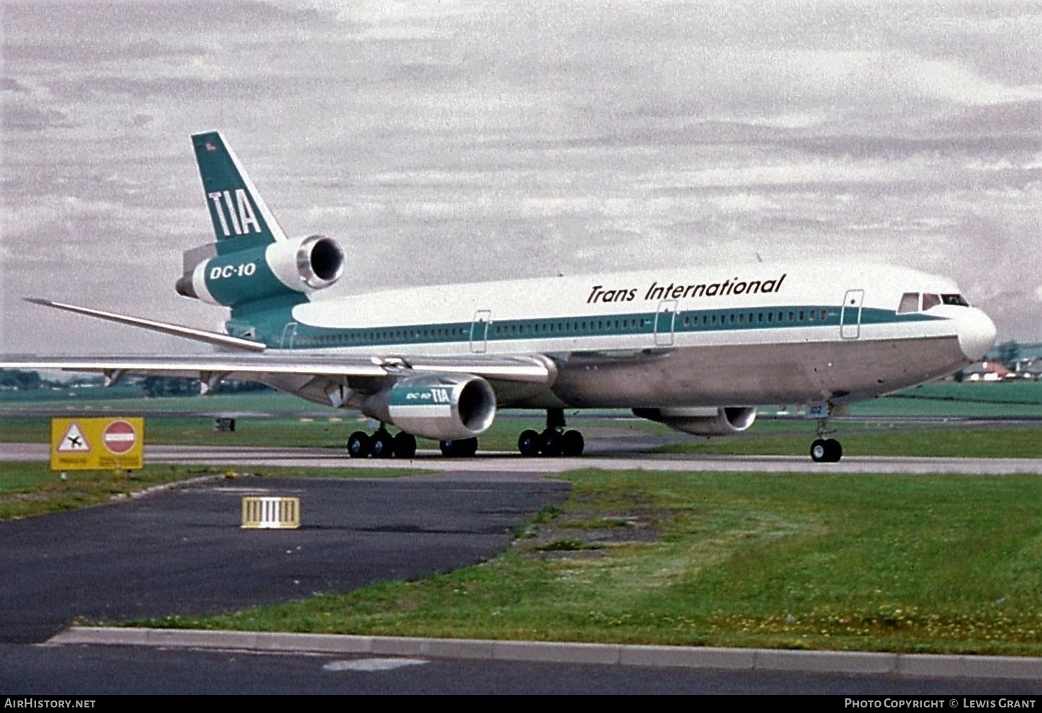 Aircraft Photo of N102TV | McDonnell Douglas DC-10-30CF | Trans International Airlines - TIA | AirHistory.net #341591