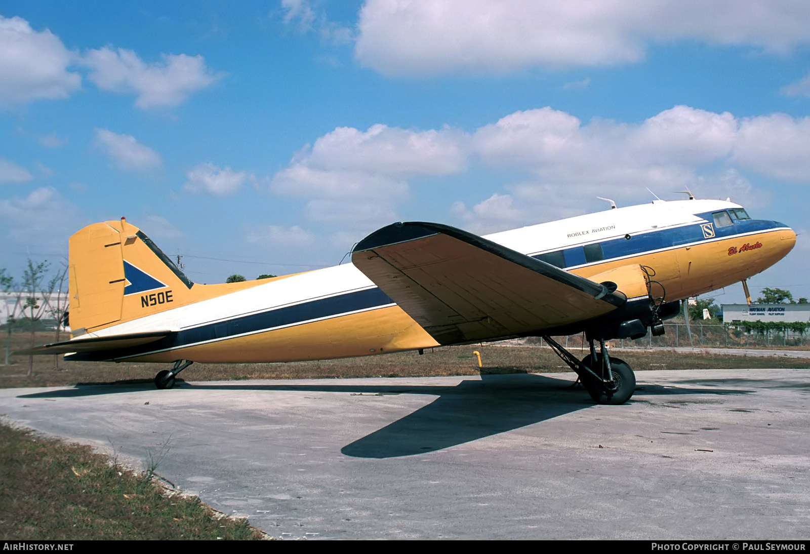 Aircraft Photo of N50E | Douglas C-53D Skytrooper | Roblex Aviation | AirHistory.net #341595