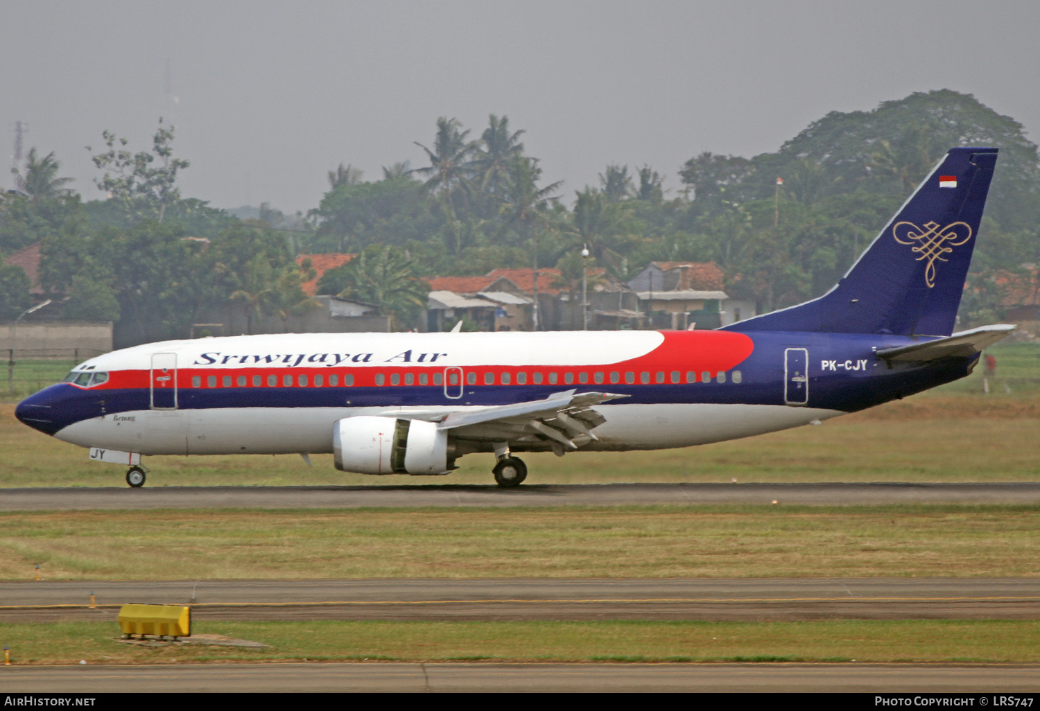 Aircraft Photo of PK-CJY | Boeing 737-3Q8 | Sriwijaya Air | AirHistory.net #341600