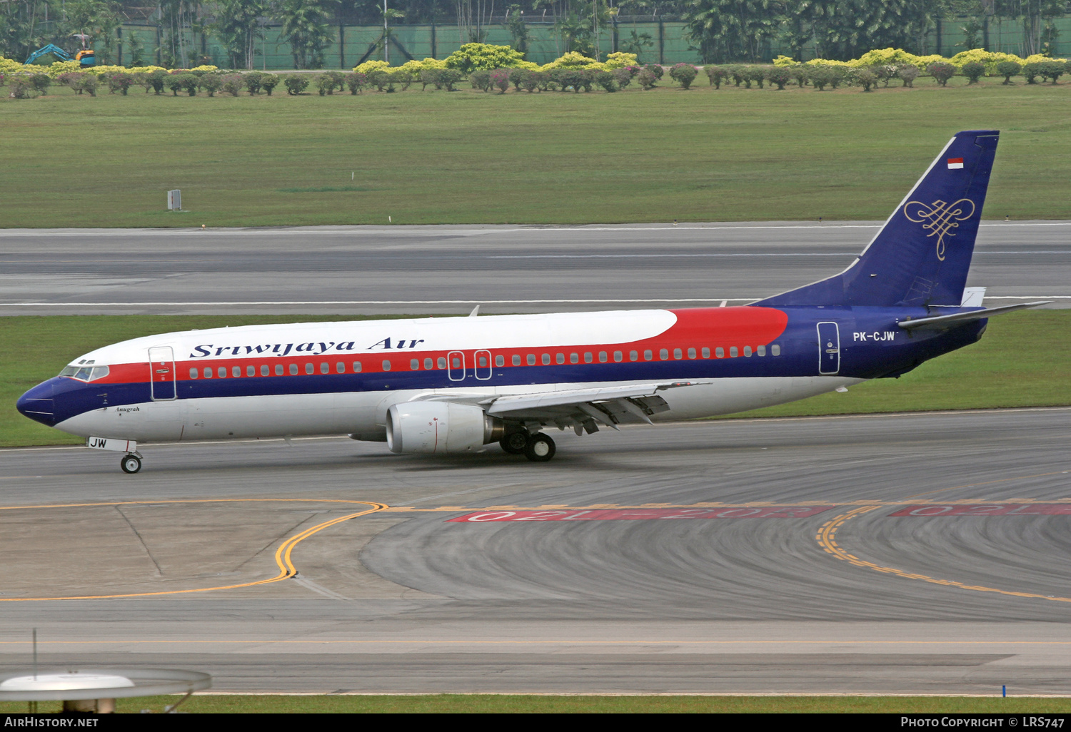 Aircraft Photo of PK-CJW | Boeing 737-4Y0 | Sriwijaya Air | AirHistory.net #341601