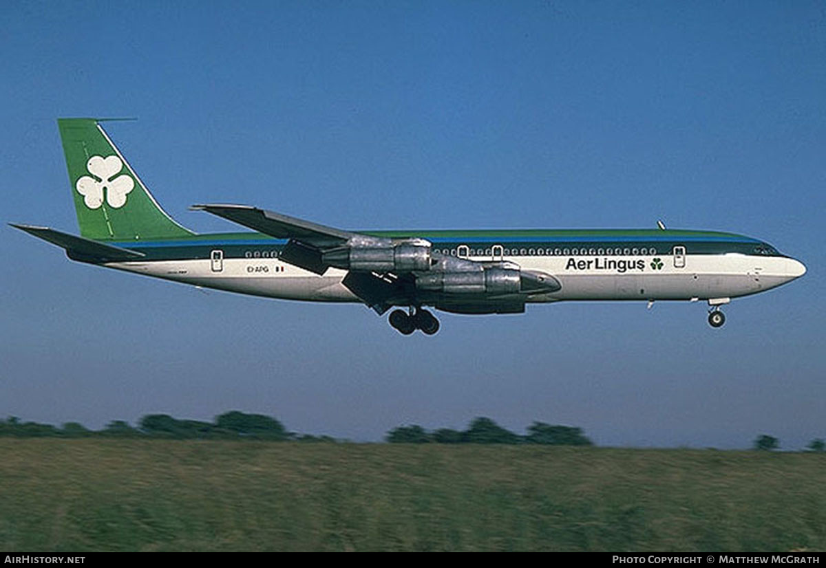 Aircraft Photo of EI-APG | Boeing 707-348C | Aer Lingus | AirHistory.net #341610
