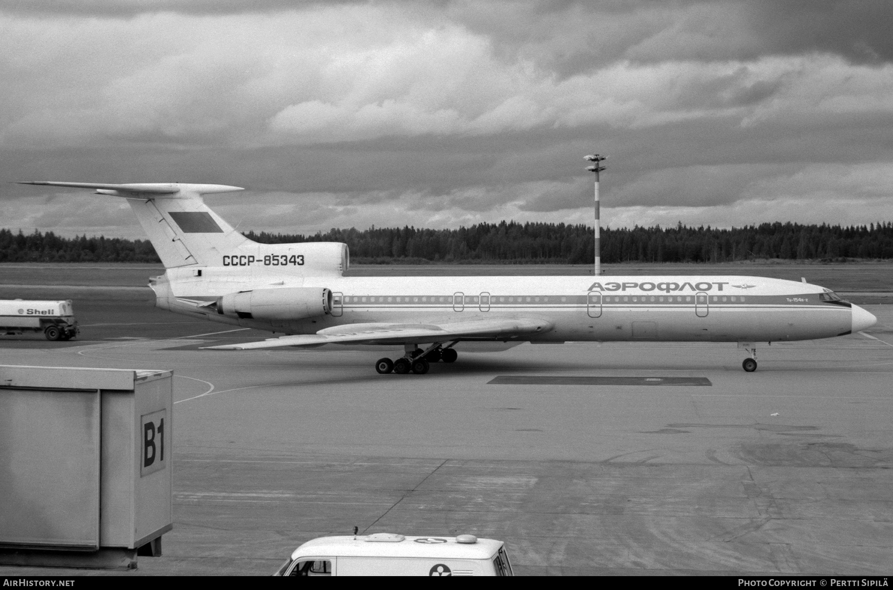 Aircraft Photo of CCCP-85343 | Tupolev Tu-154B-2 | Aeroflot | AirHistory.net #341622