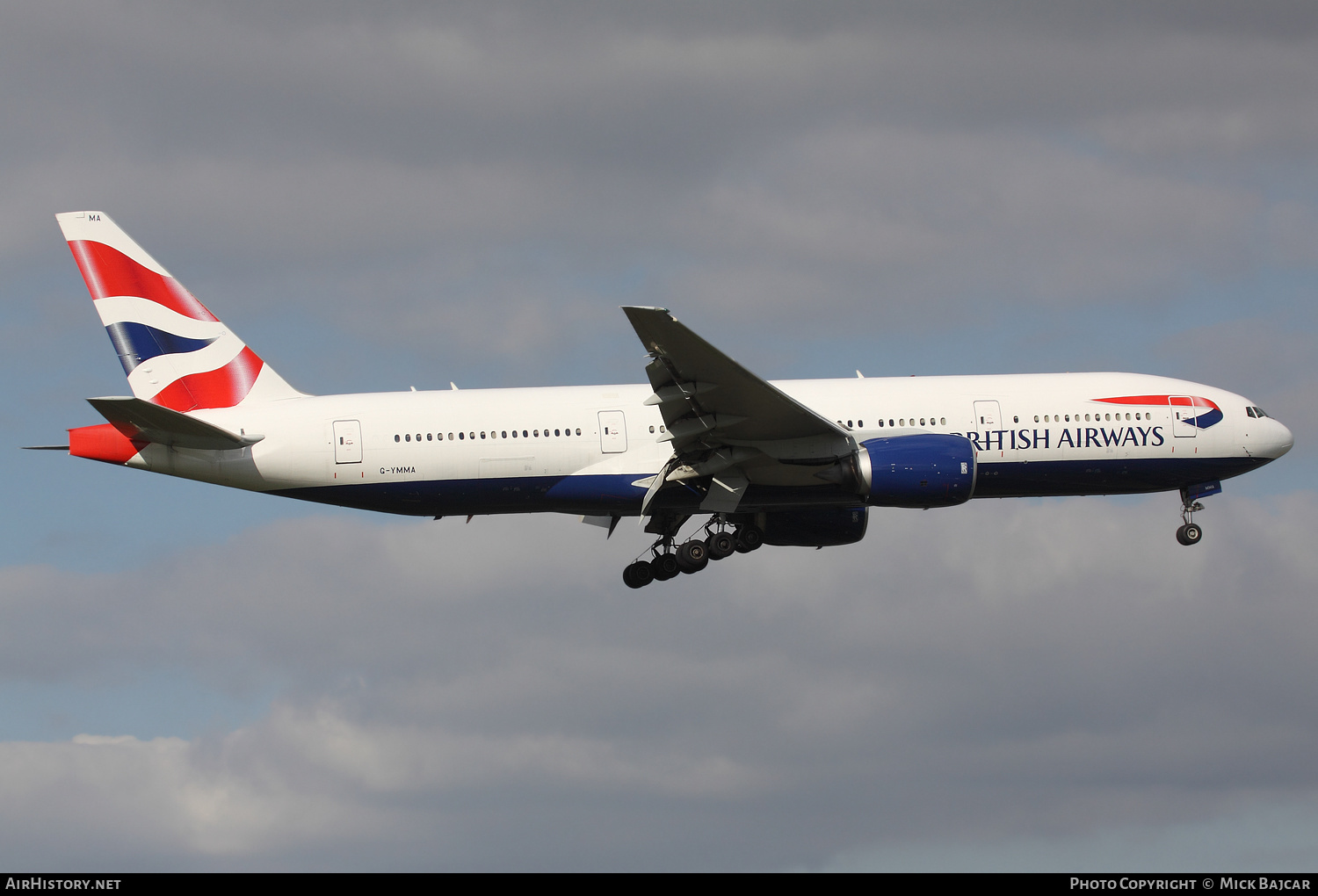 Aircraft Photo of G-YMMA | Boeing 777-236/ER | British Airways | AirHistory.net #341630