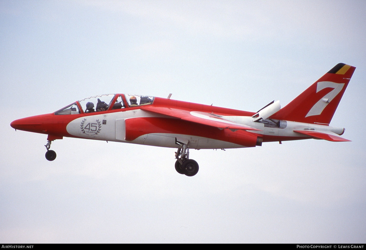 Aircraft Photo of AT31 | Dassault-Dornier Alpha Jet 1B | Belgium - Air Force | AirHistory.net #341634