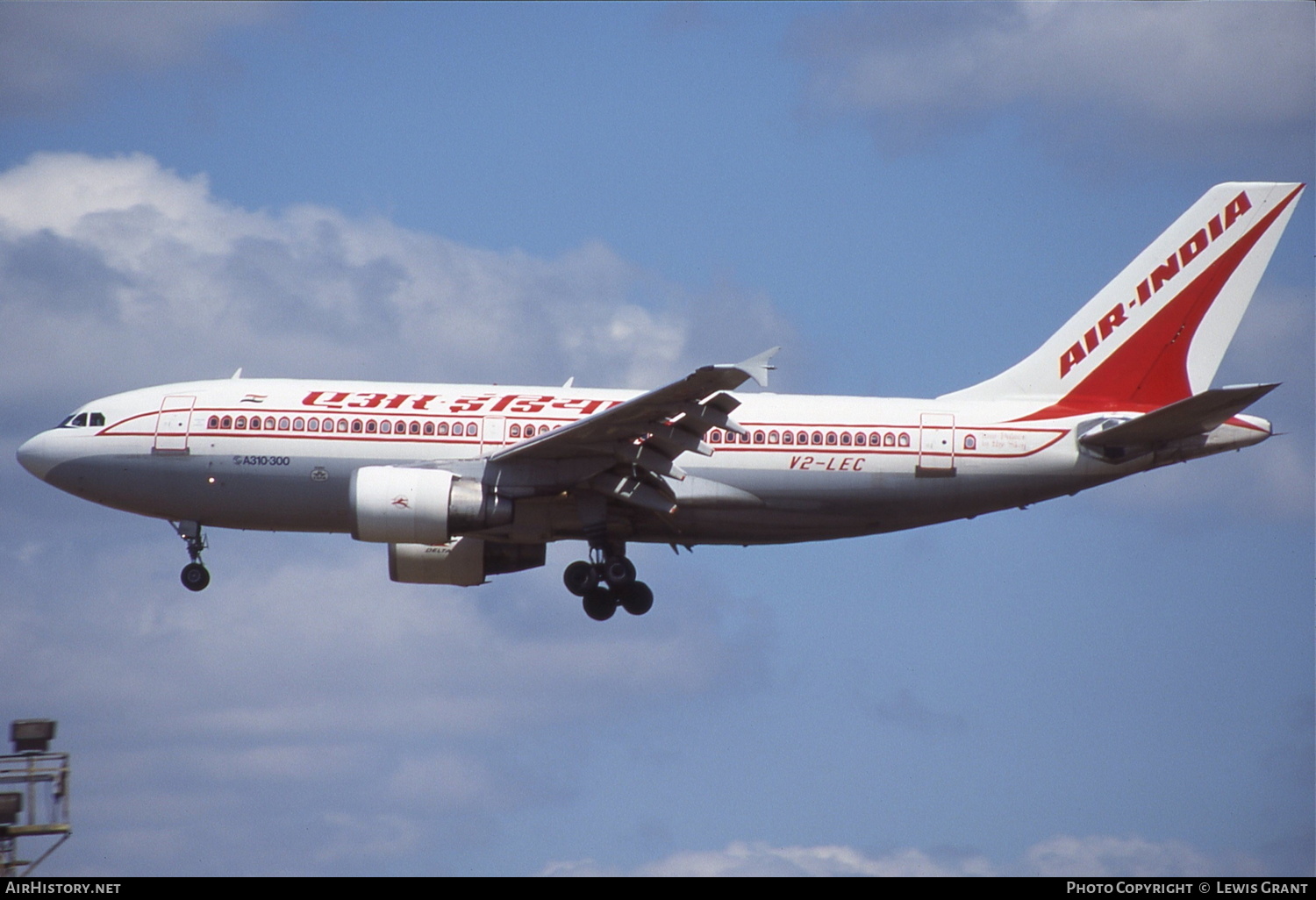 Aircraft Photo of V2-LEC | Airbus A310-324 | Air India | AirHistory.net #341638
