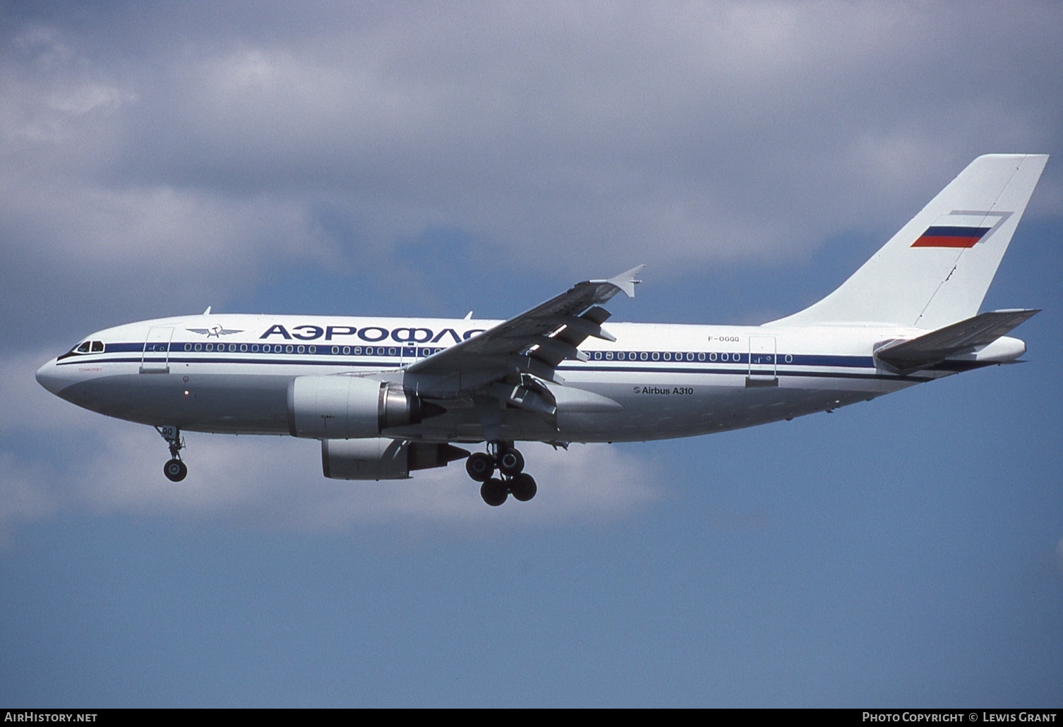 Aircraft Photo of F-OGQQ | Airbus A310-308/ET | Aeroflot - Russian International Airlines | AirHistory.net #341640