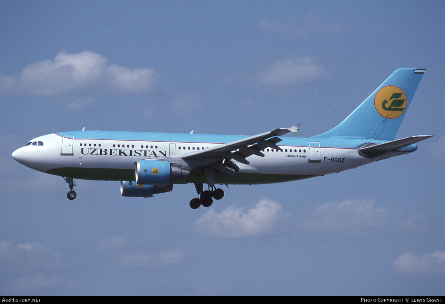 Aircraft Photo of F-OGQZ | Airbus A310-324 | Uzbekistan Airways | AirHistory.net #341641