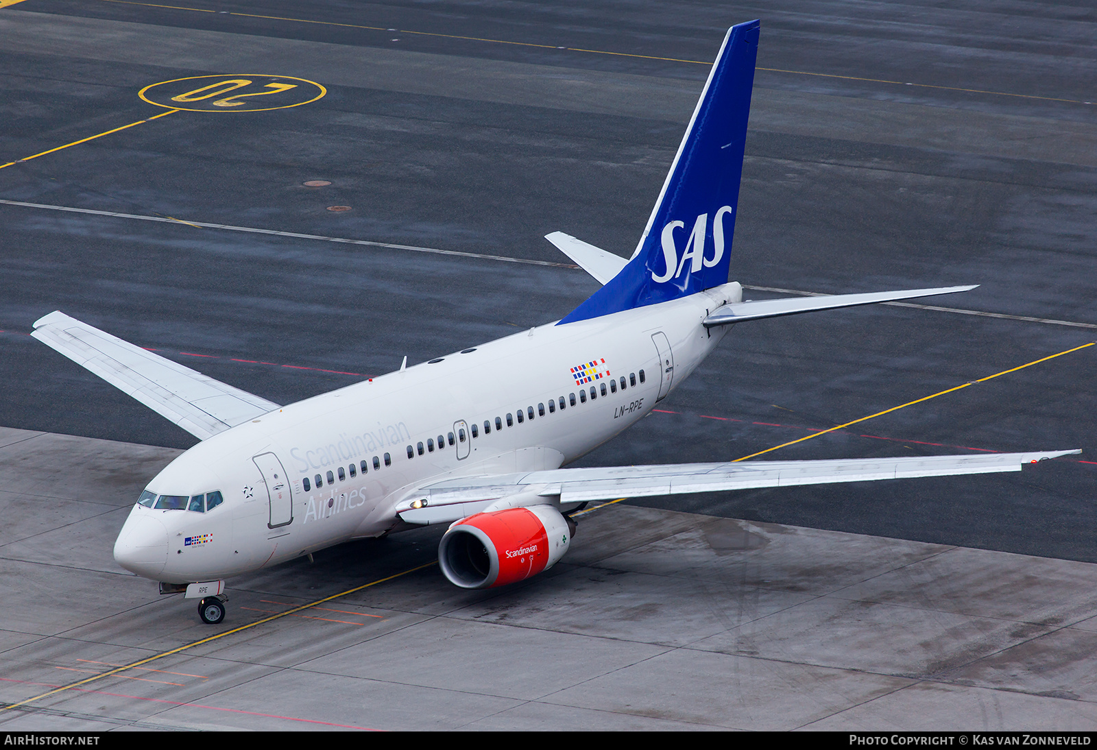 Aircraft Photo of LN-RPE | Boeing 737-683 | Scandinavian Airlines - SAS | AirHistory.net #341655