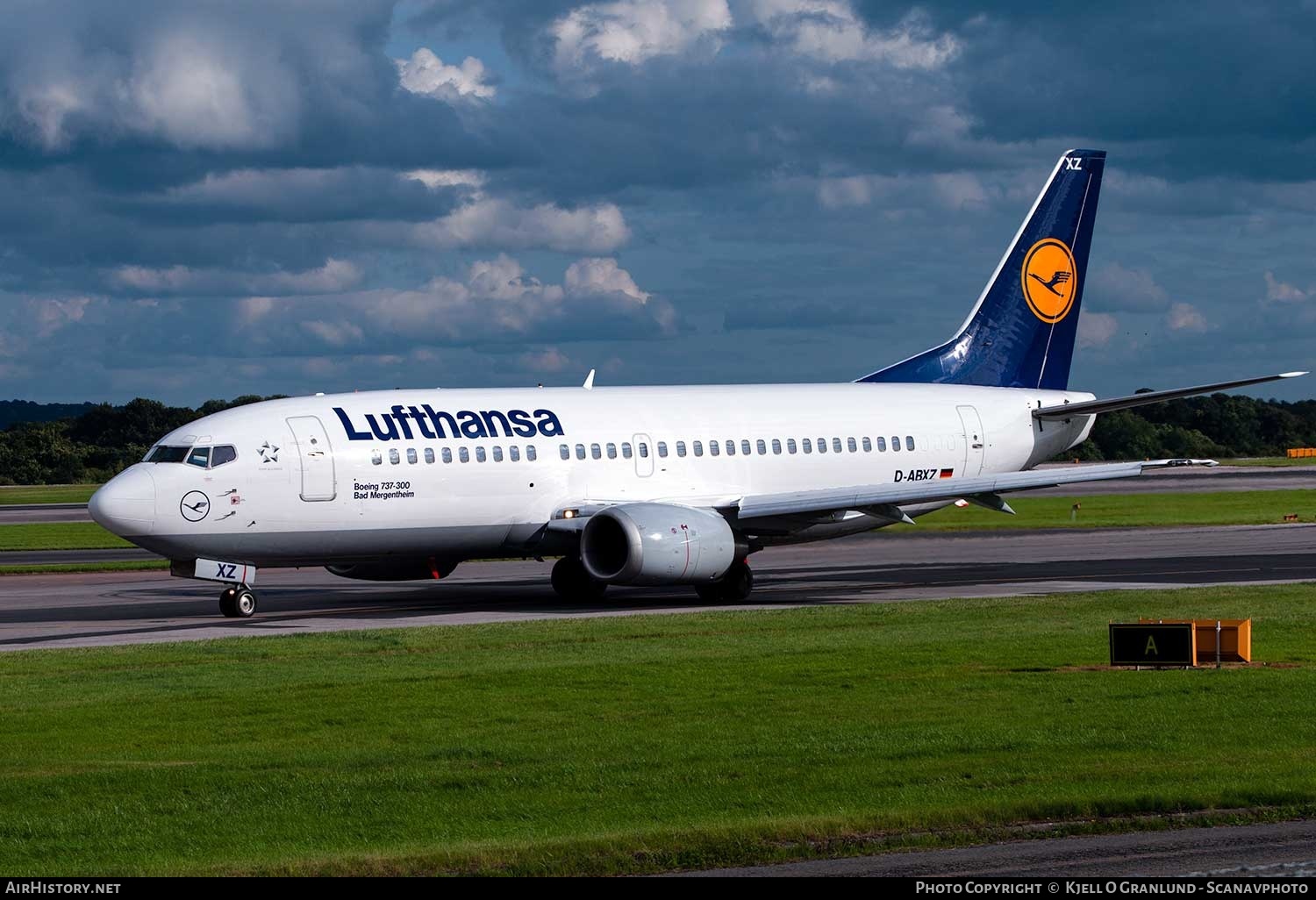 Aircraft Photo of D-ABXZ | Boeing 737-330 | Lufthansa | AirHistory.net #341661