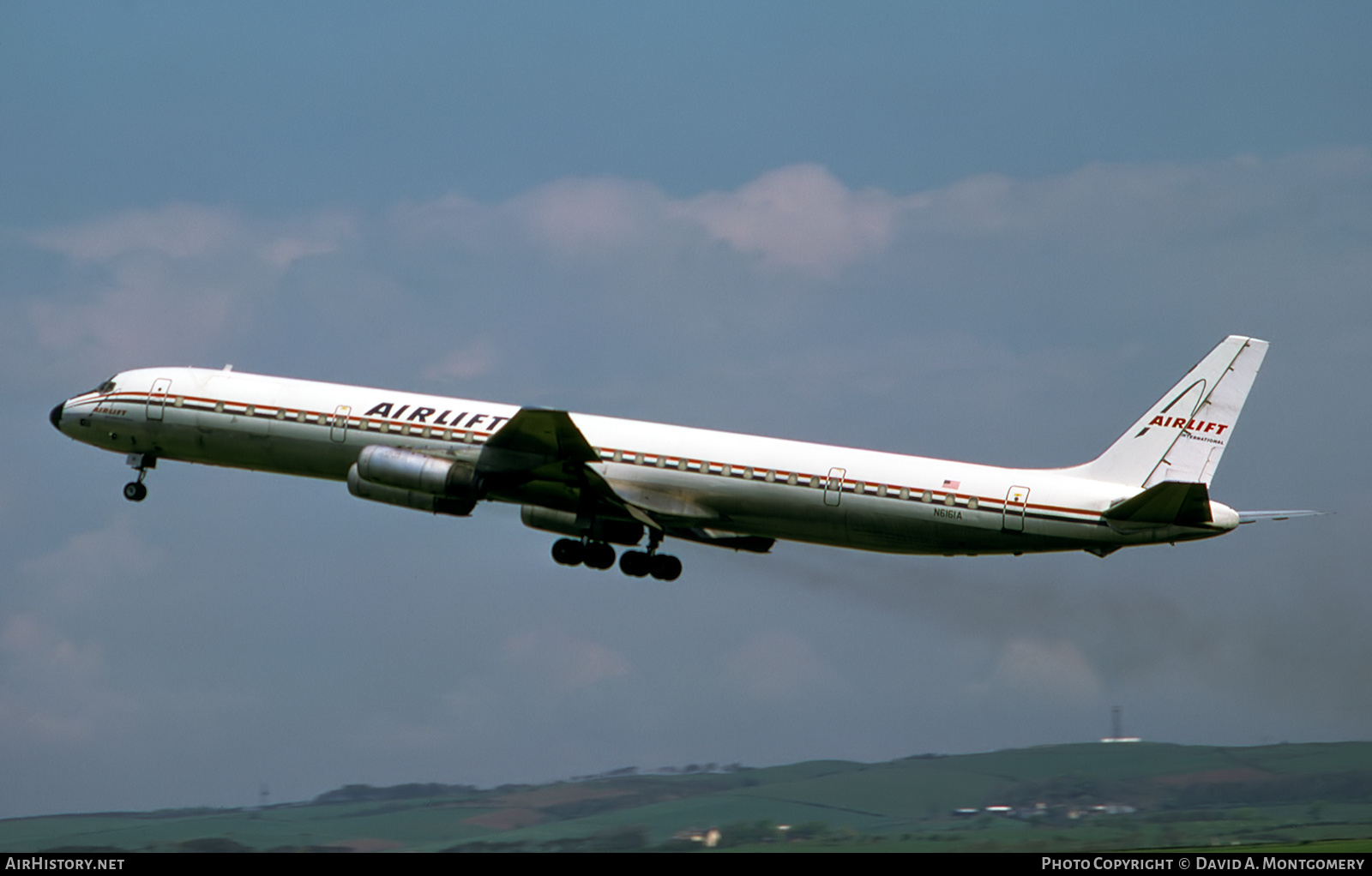 Aircraft Photo of N6161A | McDonnell Douglas DC-8-63CF | Airlift International | AirHistory.net #341670