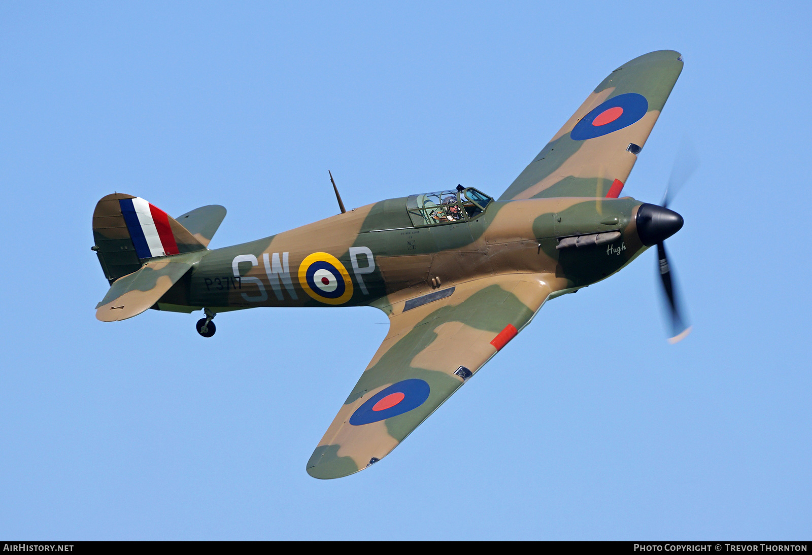 Aircraft Photo of G-HITT / P3717 | Hawker Hurricane Mk1 | UK - Air Force | AirHistory.net #341671
