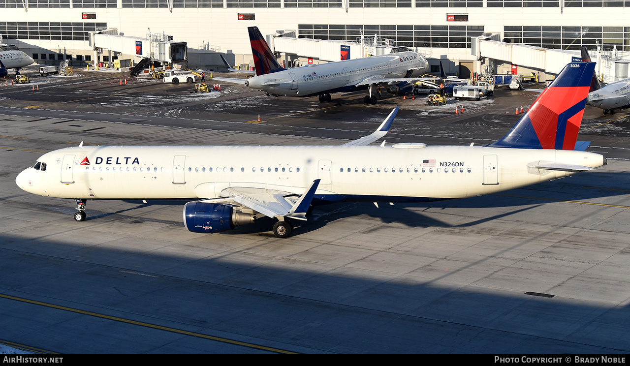 Aircraft Photo of N326DN | Airbus A321-211 | Delta Air Lines | AirHistory.net #341689