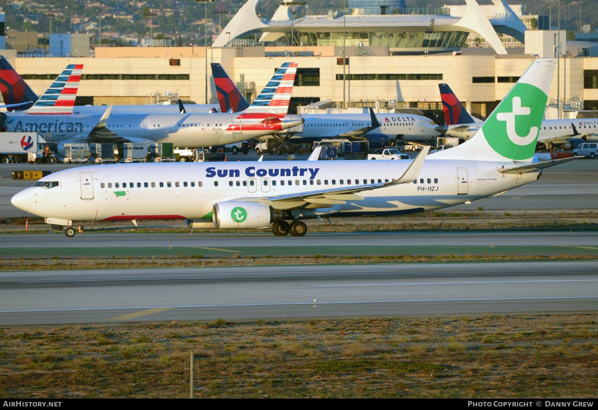 Aircraft Photo of PH-HZJ | Boeing 737-8K2 | Sun Country Airlines | AirHistory.net #341704
