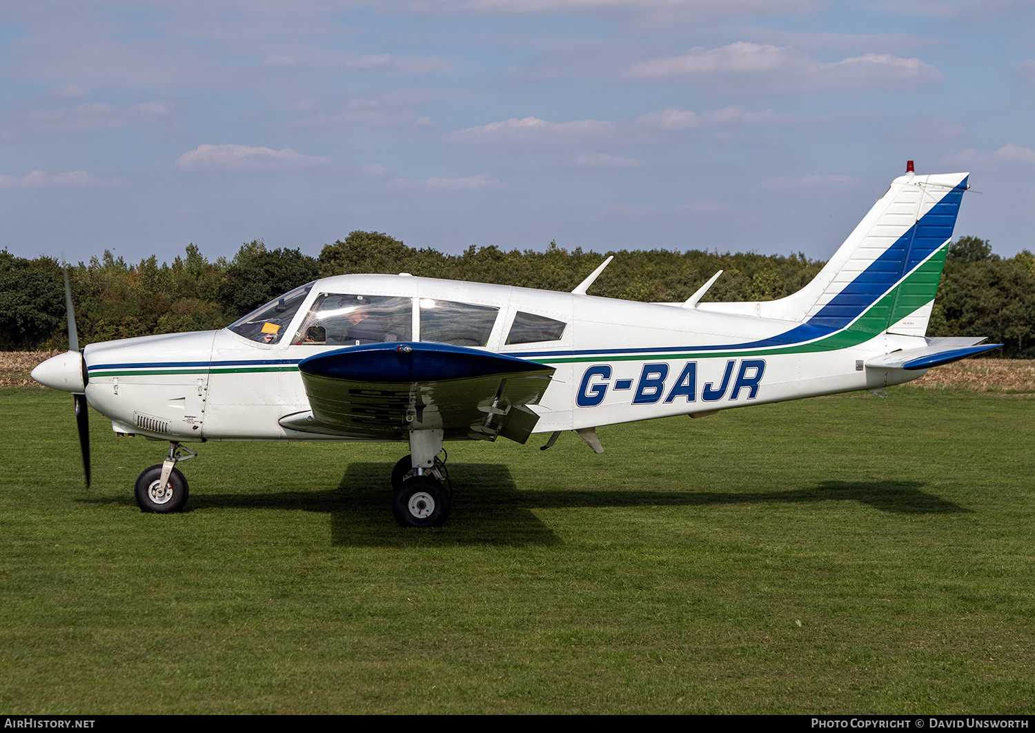 Aircraft Photo of G-BAJR | Piper PA-28-180 Cherokee Challenger | AirHistory.net #341705