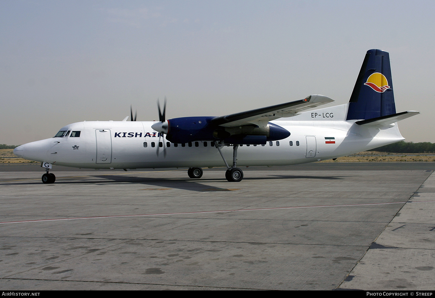 Aircraft Photo of EP-LCG | Fokker 50 | Kish Air | AirHistory.net #341710