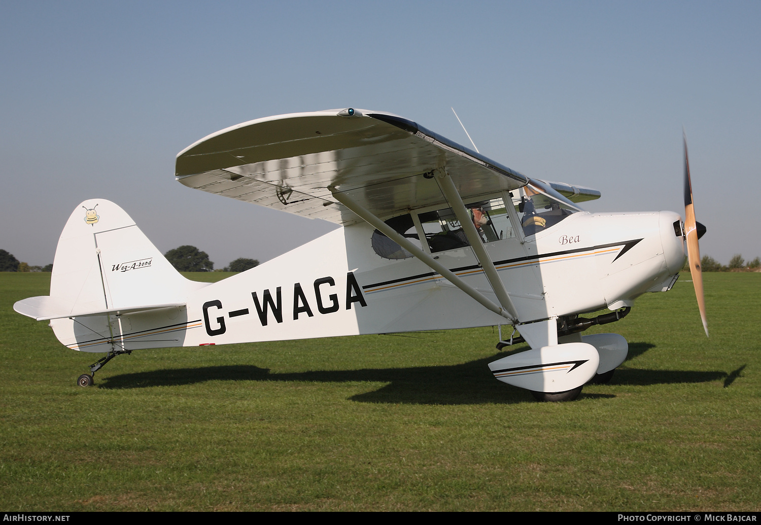 Aircraft Photo of G-WAGA | Wag-Aero Wagabond | AirHistory.net #341761