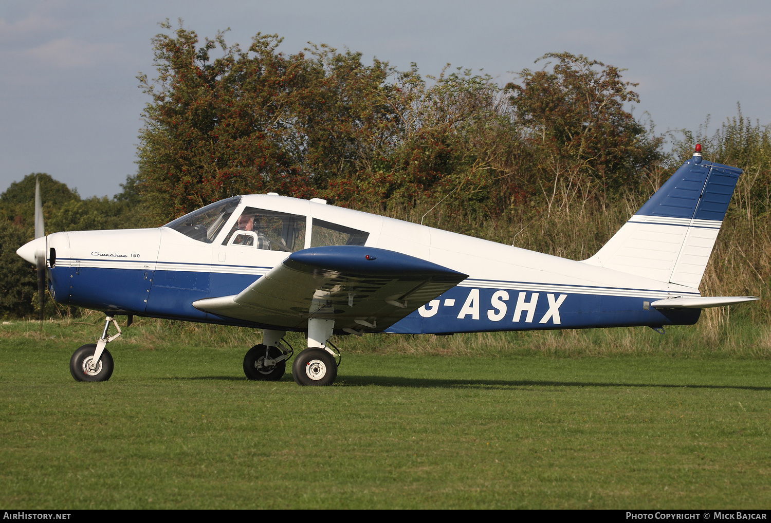 Aircraft Photo of G-ASHX | Piper PA-28-180 Cherokee B | AirHistory.net #341772