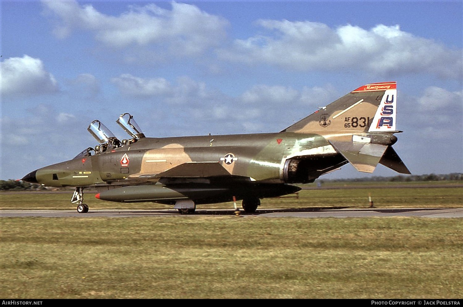 Aircraft Photo of 65-0831 / AF 65-831 | McDonnell RF-4C Phantom II | USA - Air Force | AirHistory.net #341785