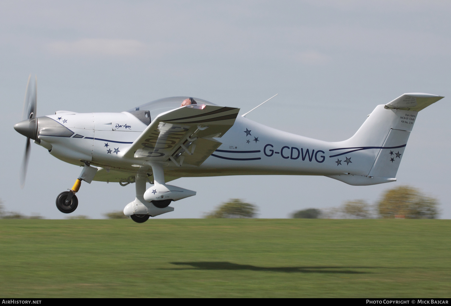 Aircraft Photo of G-CDWG | DynAero MCR-01 Club | AirHistory.net #341792