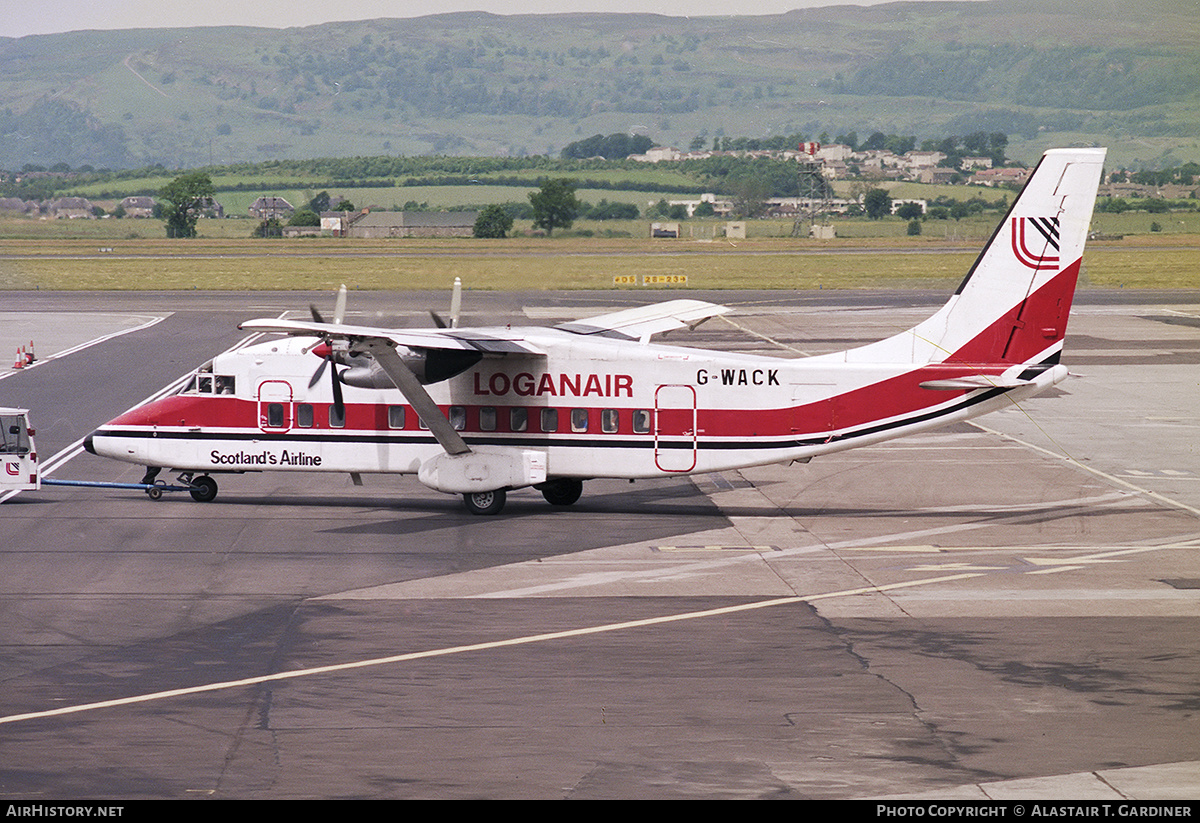 Aircraft Photo of G-WACK | Short 360-100 | Loganair | AirHistory.net #341800