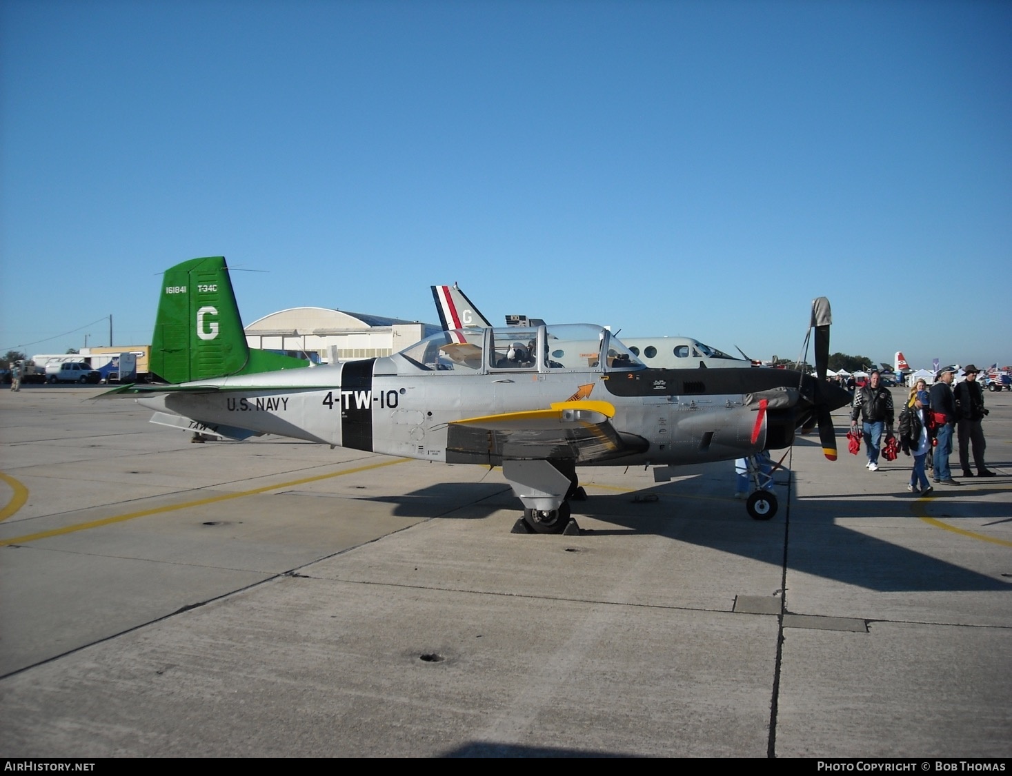 Aircraft Photo of 161841 | Beech T-34C Turbo Mentor (45) | USA - Navy | AirHistory.net #341804