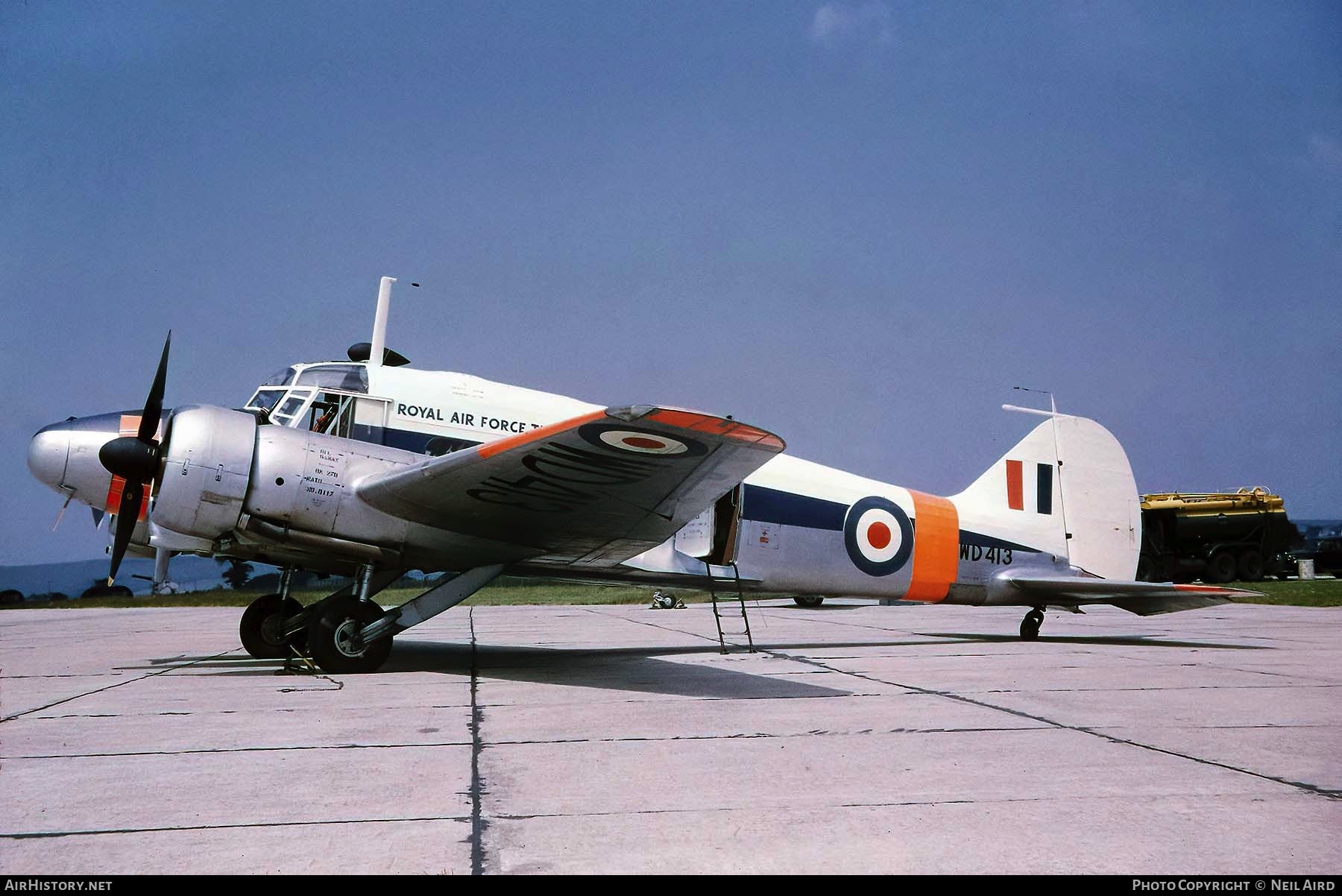 Aircraft Photo of WD413 | Avro 652A Anson T21 | UK - Air Force | AirHistory.net #341808