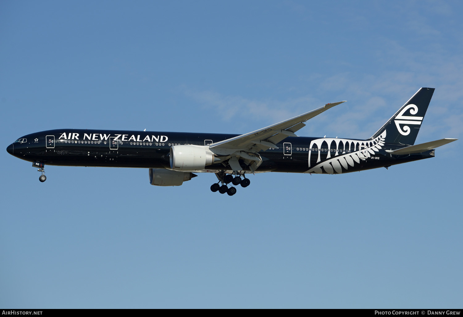 Aircraft Photo of ZK-OKQ | Boeing 777-319/ER | Air New Zealand | AirHistory.net #341809