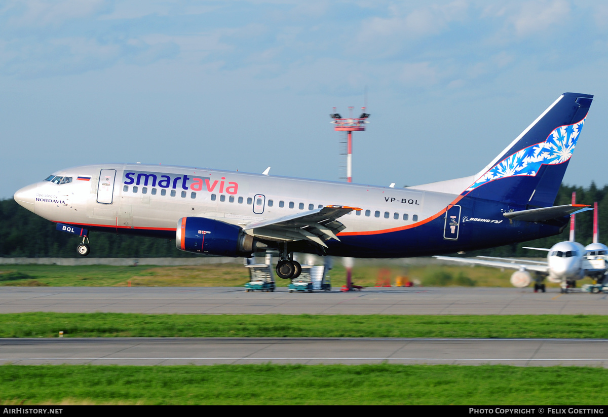 Aircraft Photo of VP-BQL | Boeing 737-5Y0 | Smartavia | AirHistory.net #341817