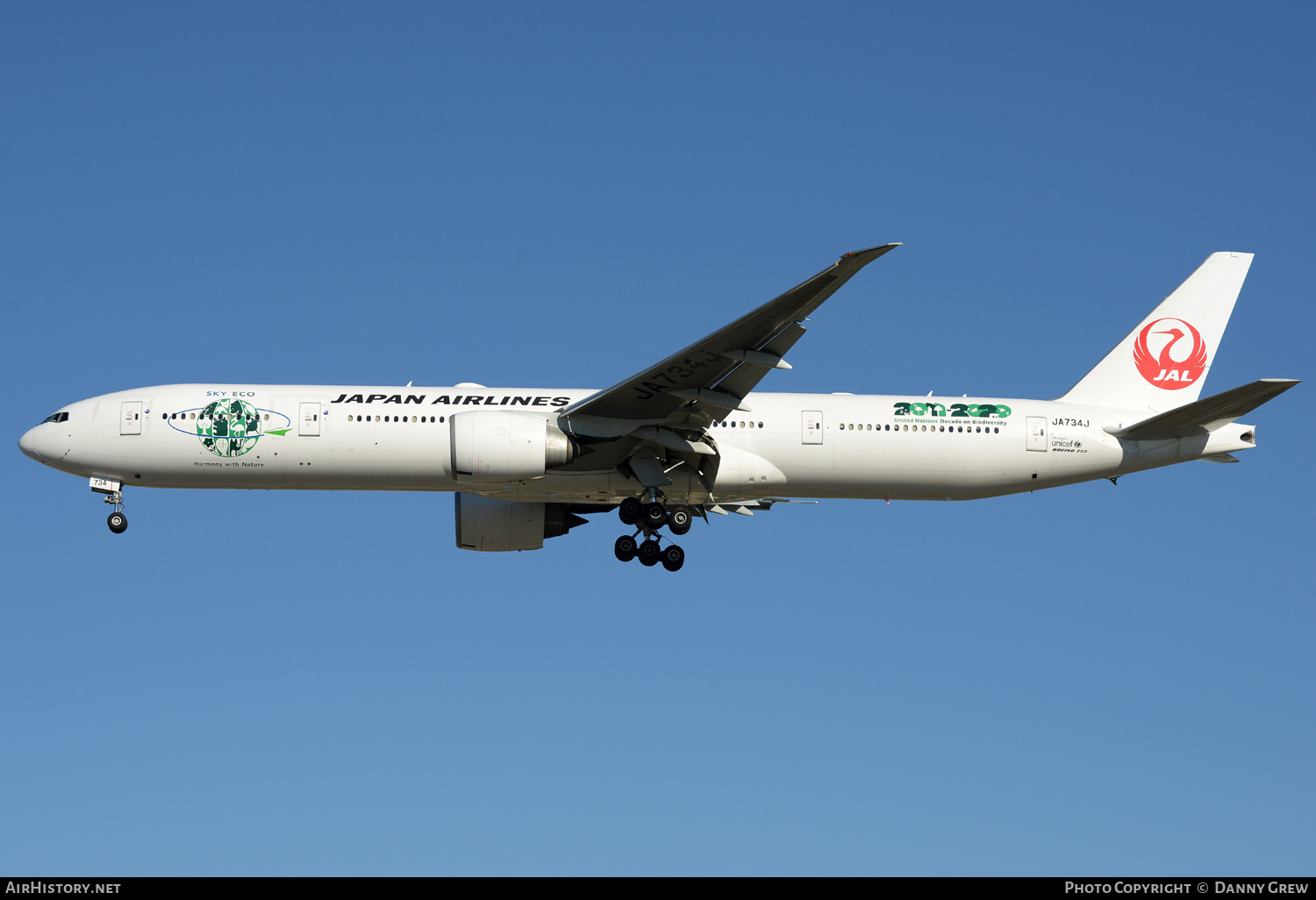 Aircraft Photo of JA734J | Boeing 777-346/ER | Japan Airlines - JAL | AirHistory.net #341828