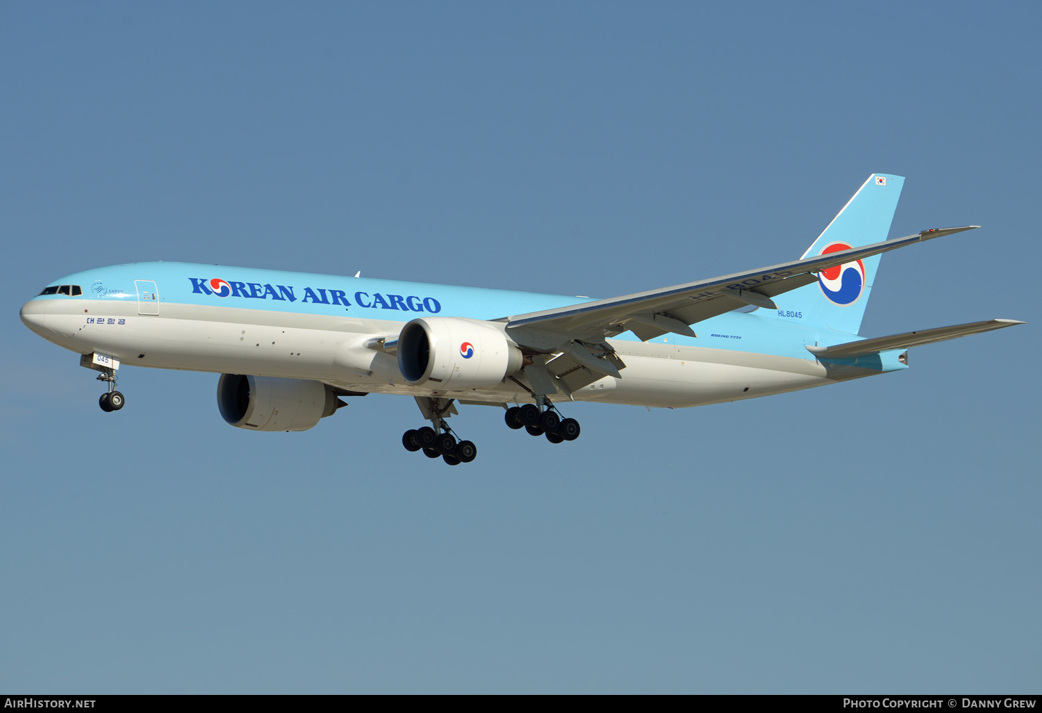 Aircraft Photo of HL8045 | Boeing 777-F | Korean Air Cargo | AirHistory.net #341833