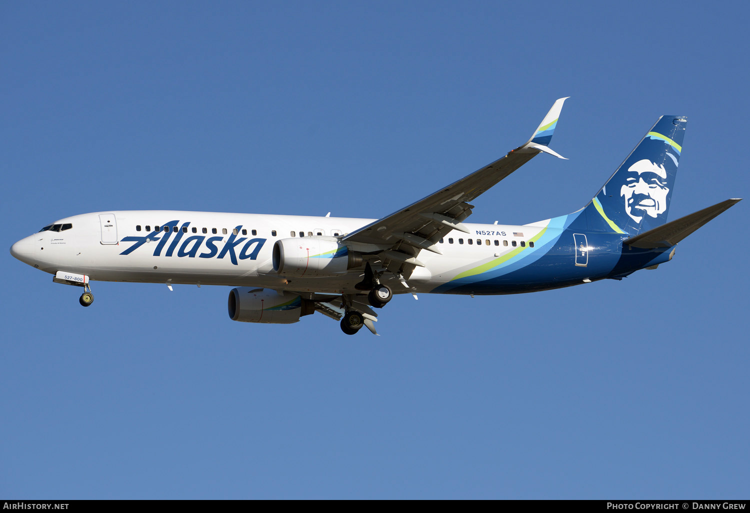Aircraft Photo of N527AS | Boeing 737-890 | Alaska Airlines | AirHistory.net #341834