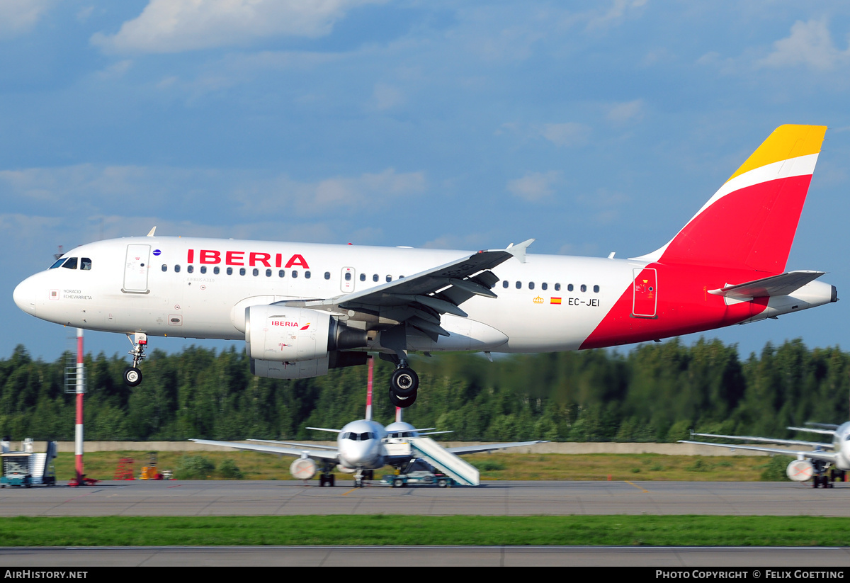 Aircraft Photo of EC-JEI | Airbus A319-111 | Iberia | AirHistory.net #341840