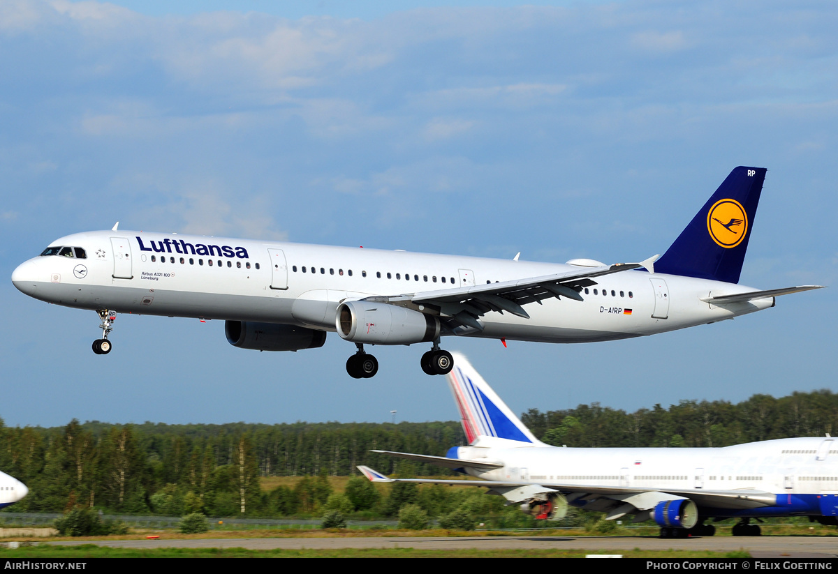 Aircraft Photo of D-AIRP | Airbus A321-131 | Lufthansa | AirHistory.net #341845