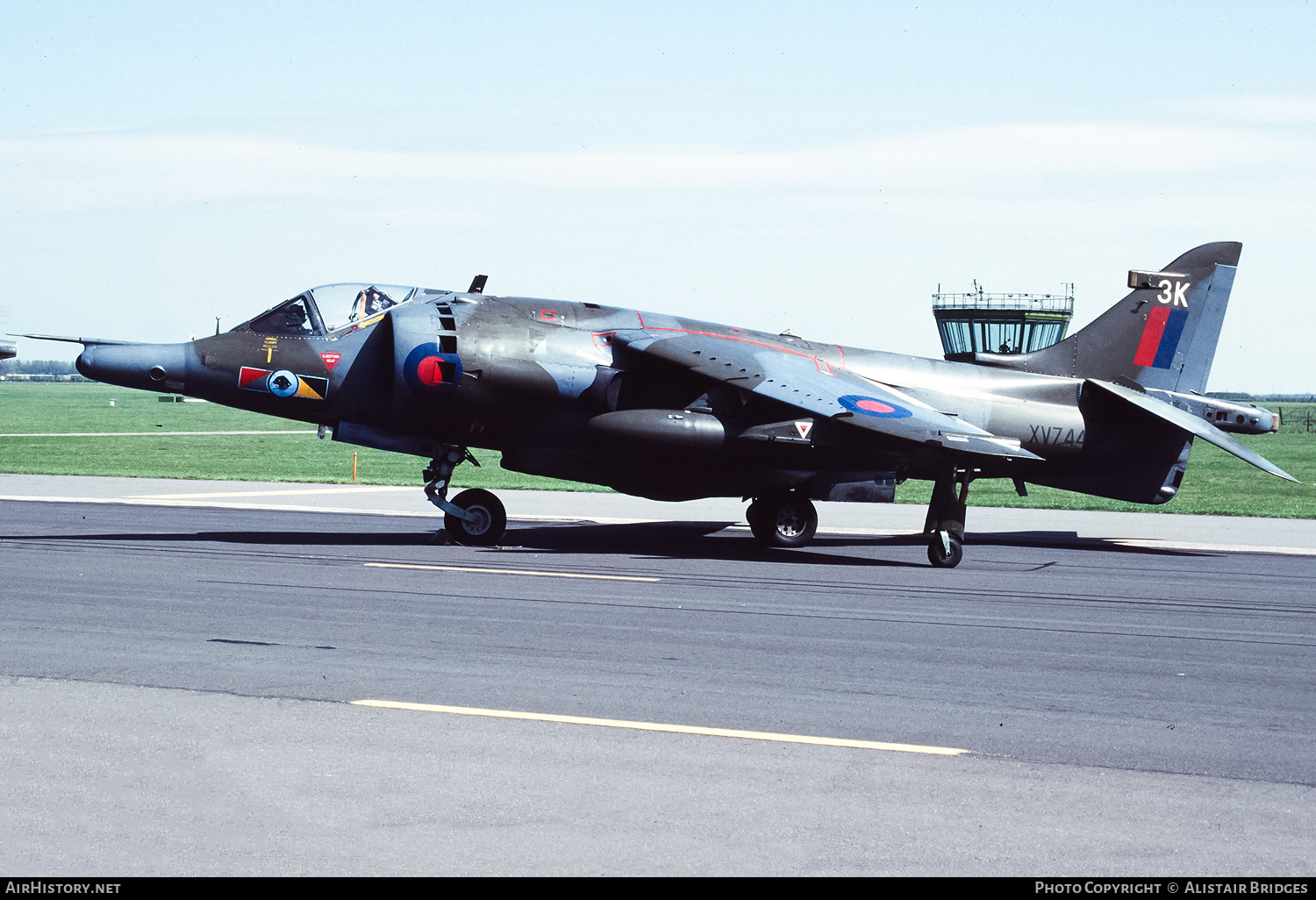 Aircraft Photo of XV744 | Hawker Siddeley Harrier GR3 | UK - Air Force | AirHistory.net #341865