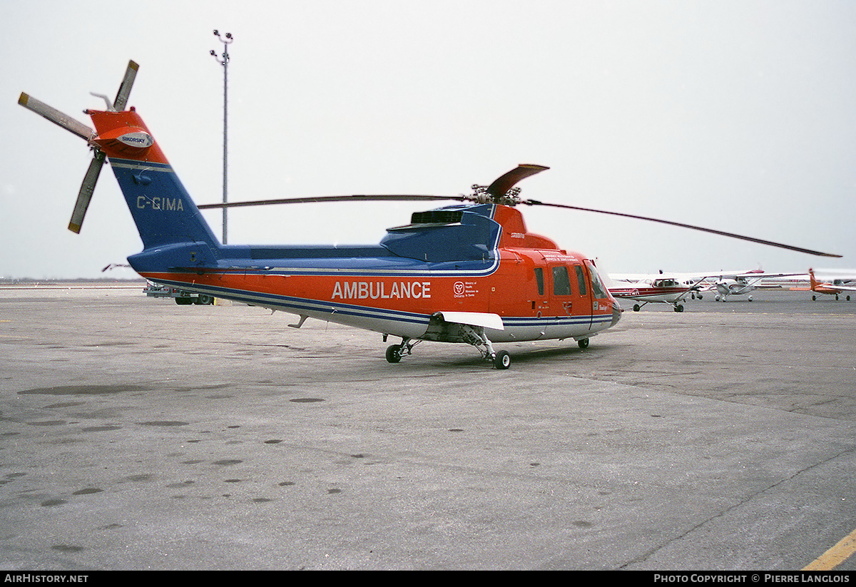 Aircraft Photo of C-GIMA | Sikorsky S-76A | Canadian Helicopters / Hélicoptères Canadiens | Ontario Air Ambulance | AirHistory.net #341867